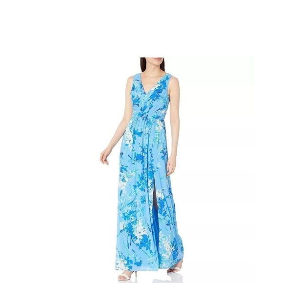 Adrianna Papell Dresses & Skirts - NWT Adrianna Papell Floral Print Sleeveless Gown Size 6